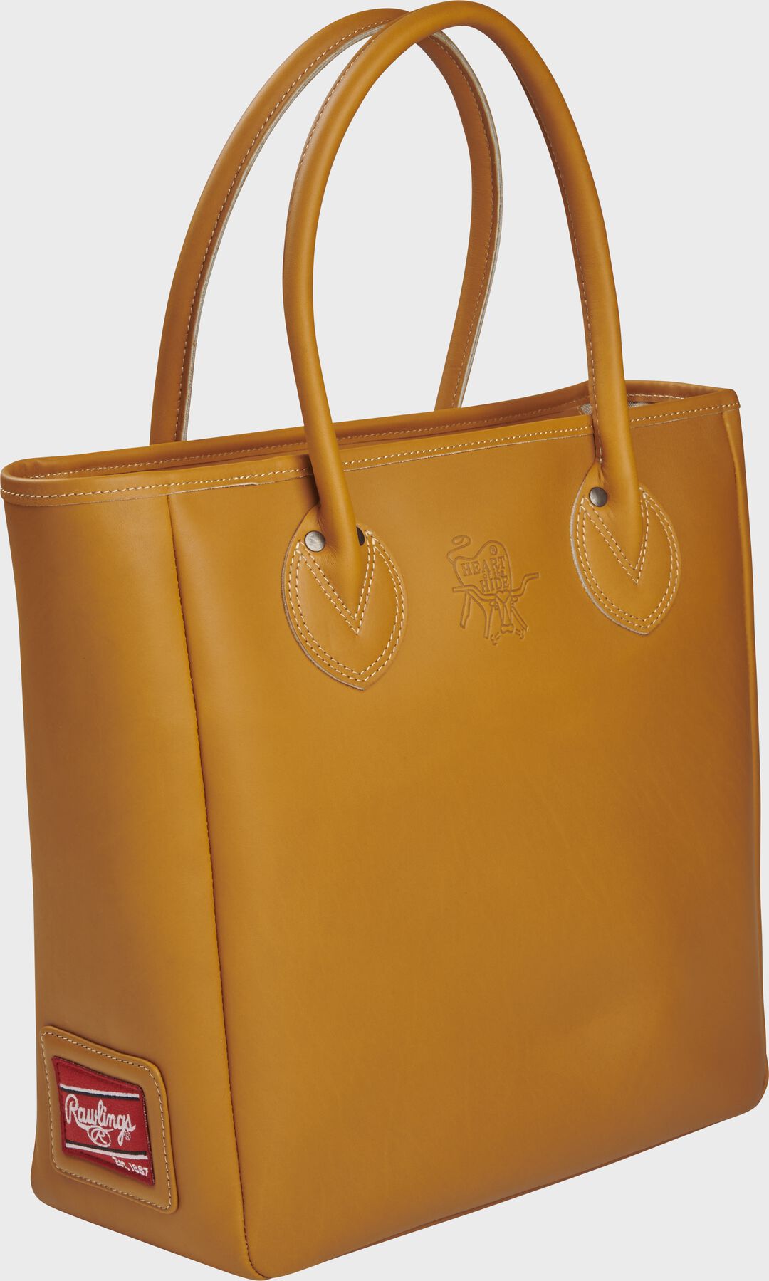 Heart of the Hide Tan Large Tote Bag - Image 4