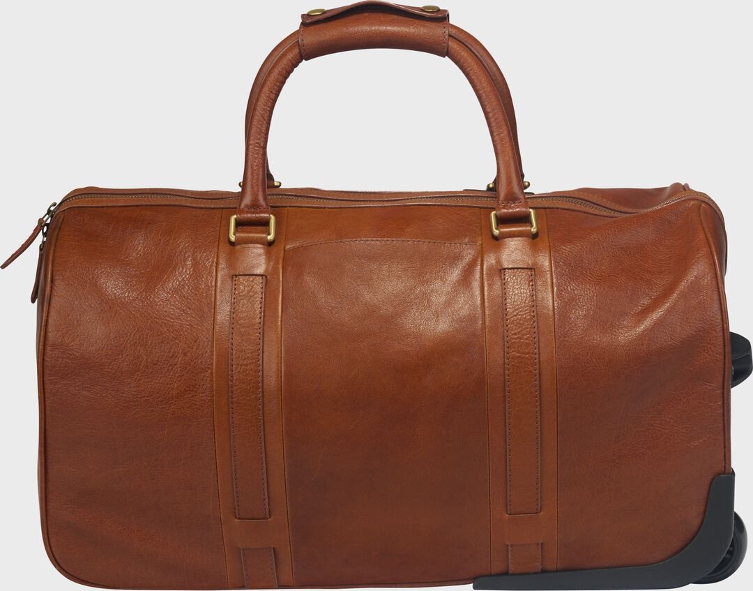 Rawlings Home Run Wheeled Duffle Bag Tan - Image 3