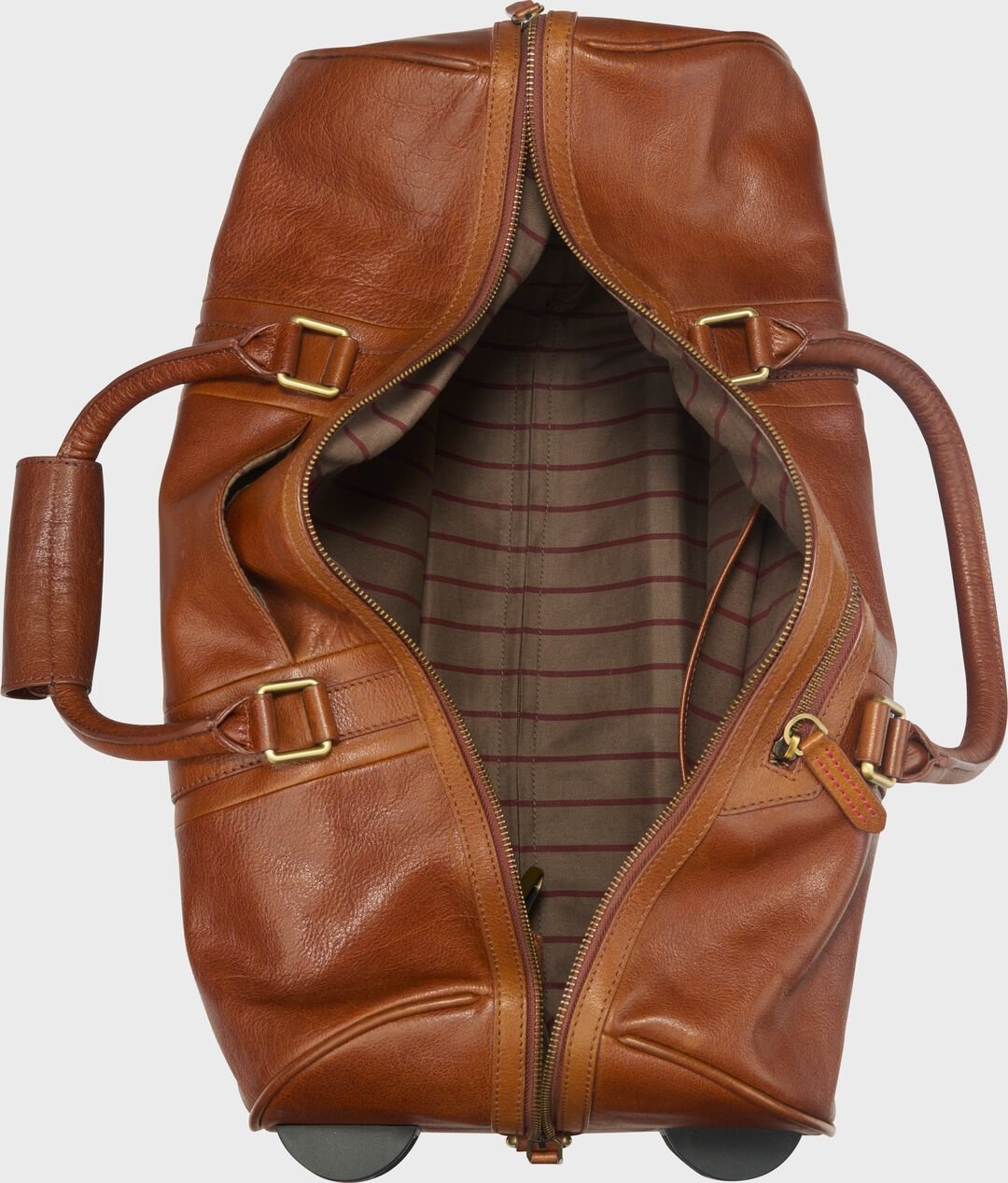 Rawlings Home Run Wheeled Duffle Bag Tan - Image 4