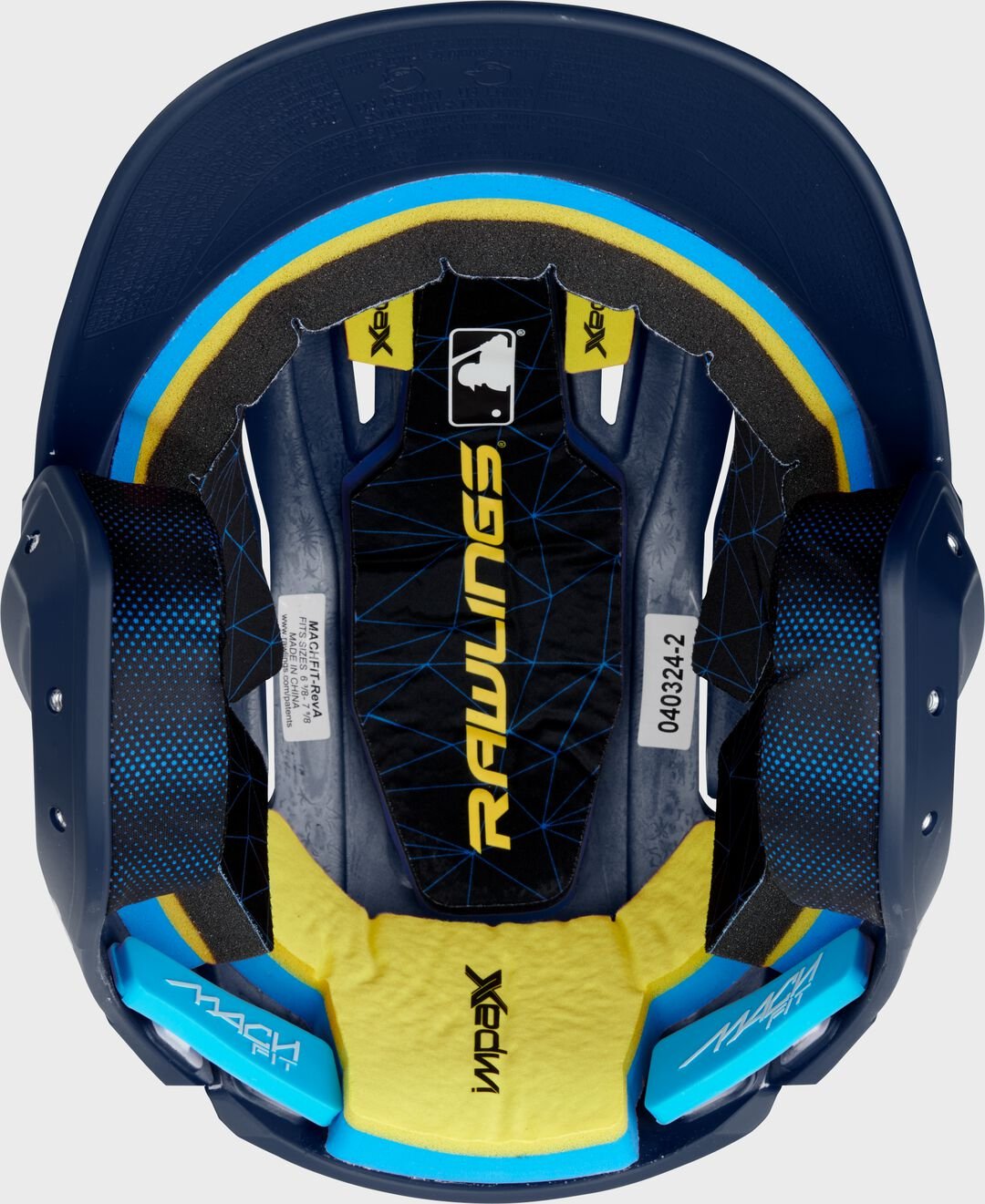 Rawlings Mach Fit Batting Helmet - Image 7