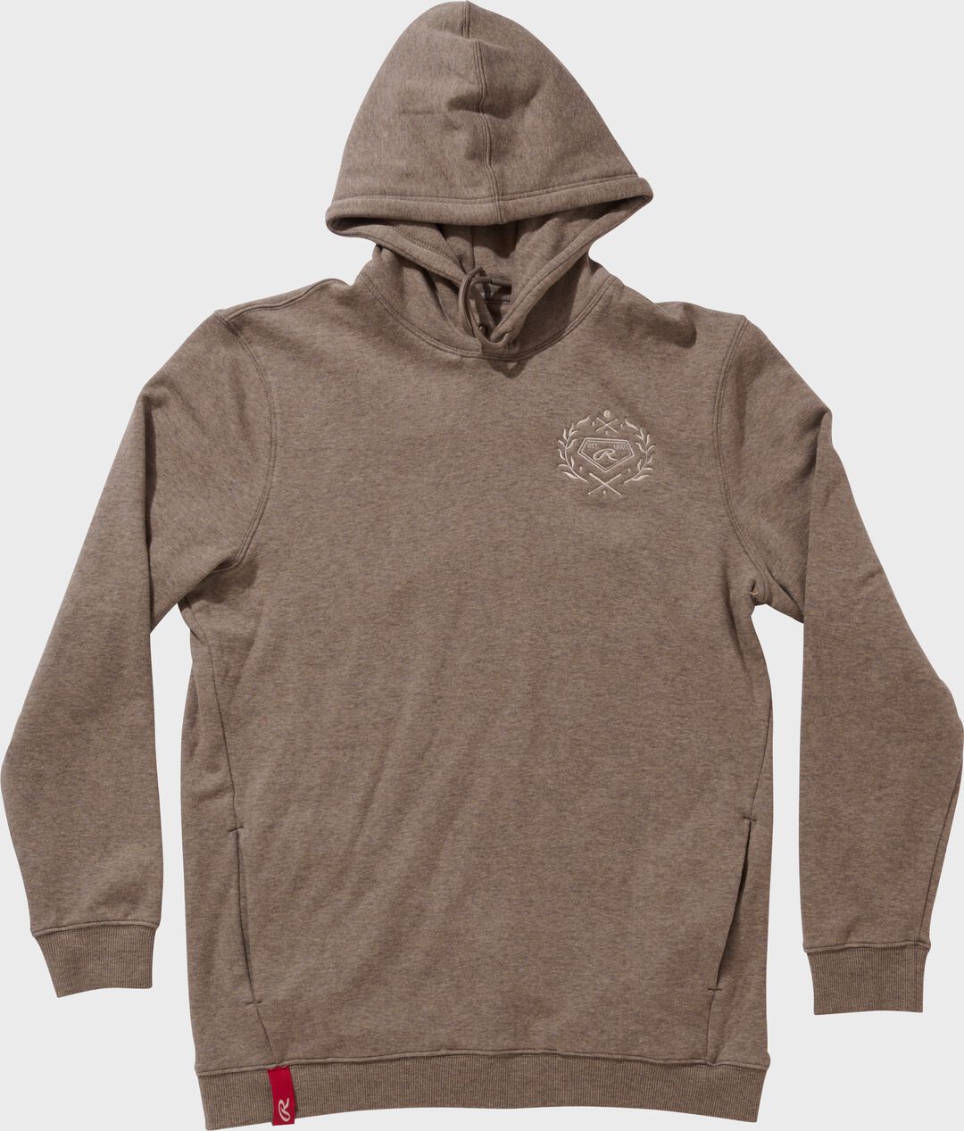 Rawlings x The Normal Brand Puremeso Fleece Hoodie Dark Tan - Image 2