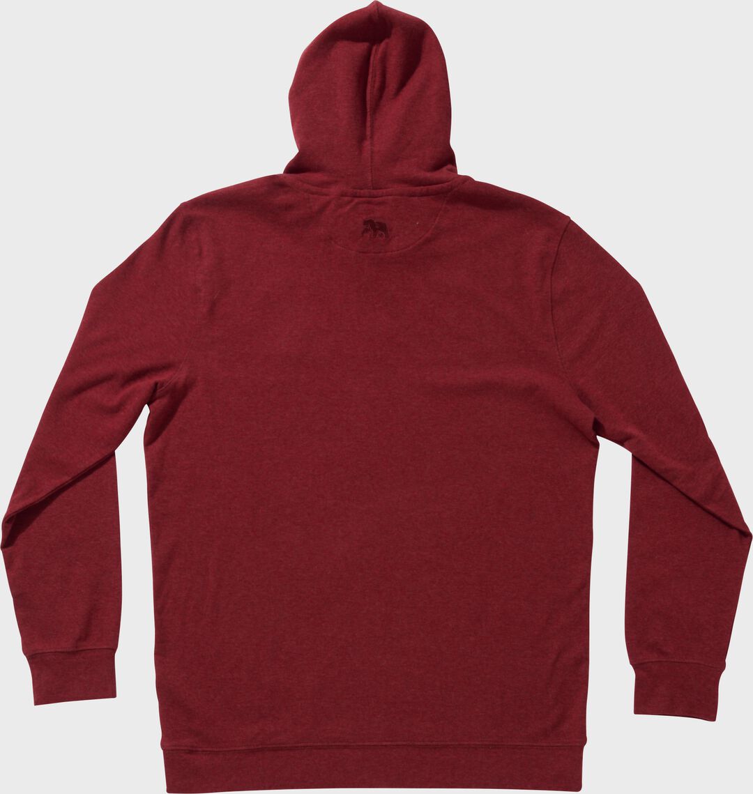 Rawlings x The Normal Brand Puremeso Fleece Hoodie Maroon - Image 5