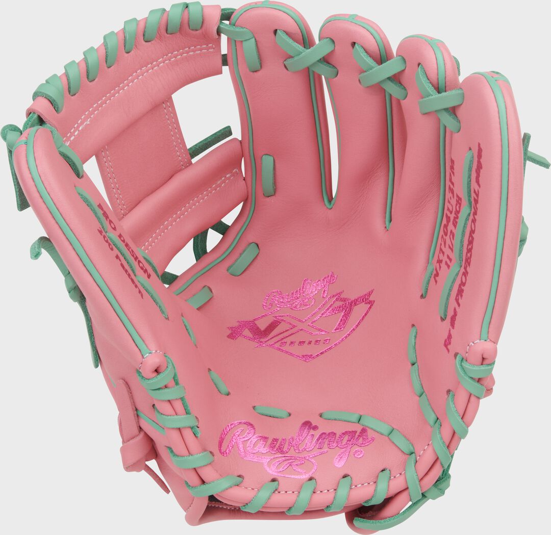Rawlings NXT Series 11.5-Inch Pink Infield Glove Right Hand Throw - Image 4