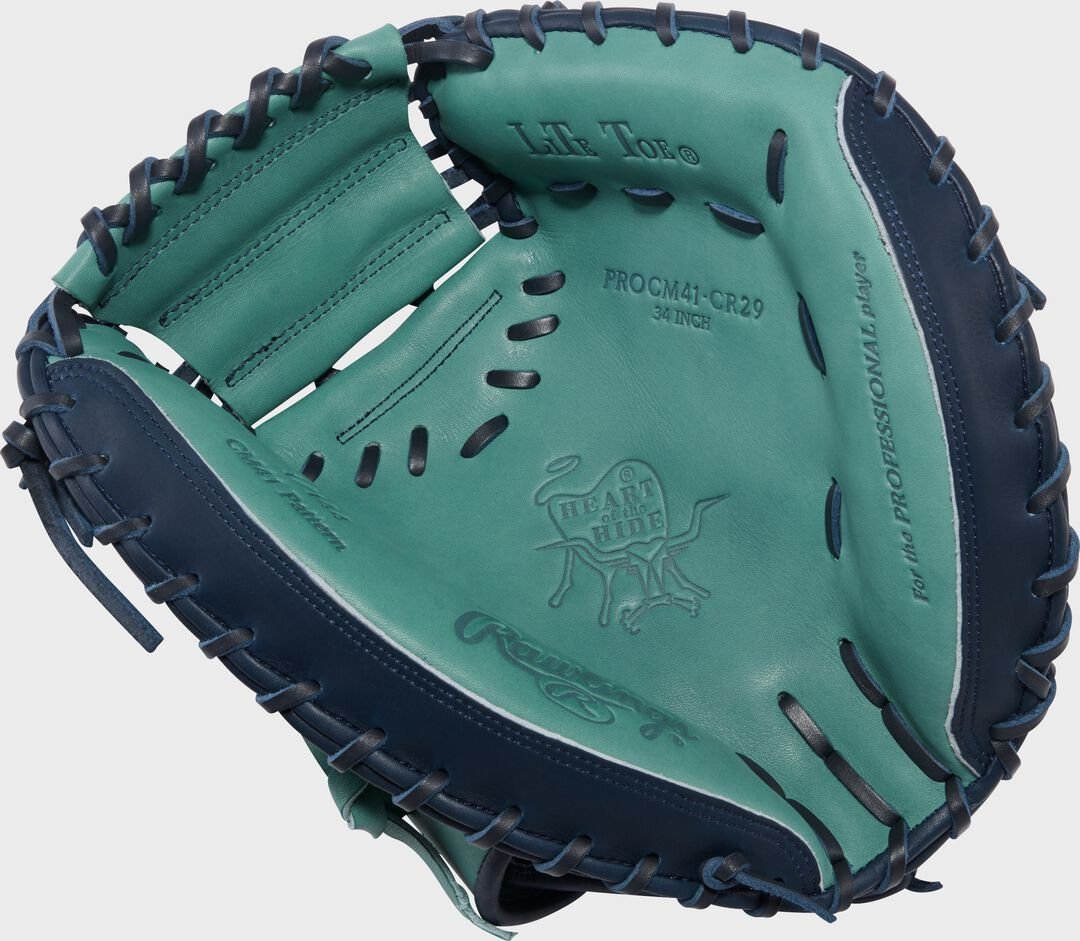 Gameday 57 Series Cal Raleigh Heart of the Hide Catcher's Mitt Right Hand Throw - Image 4