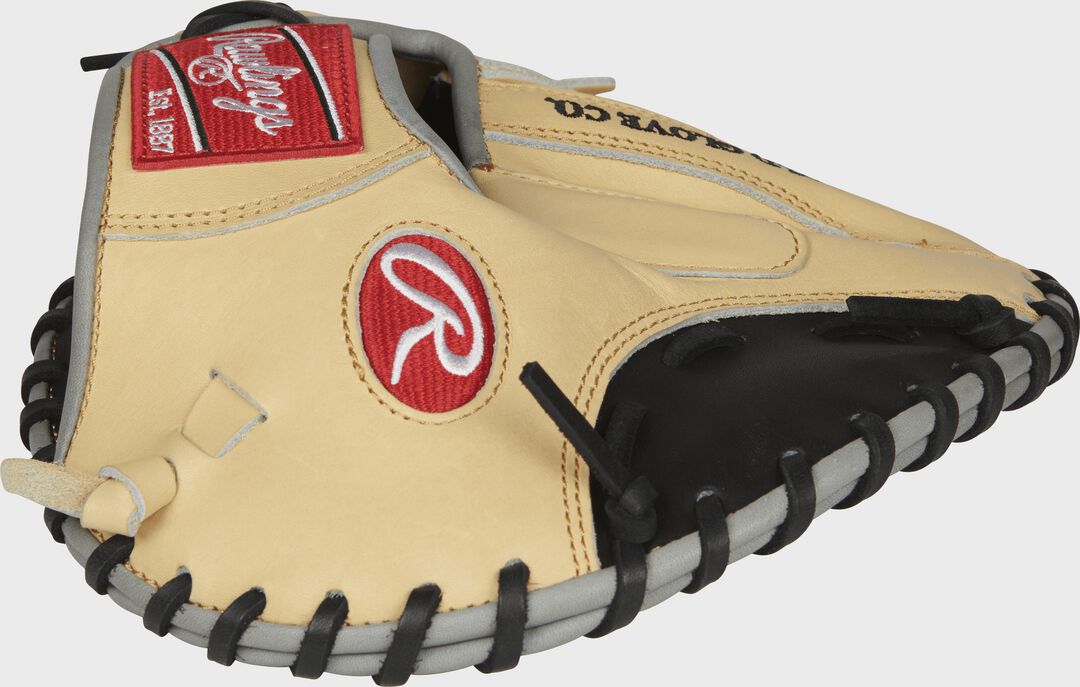 Heart of the Hide 28 in Francisco Lindor Training Mitt - Image 4
