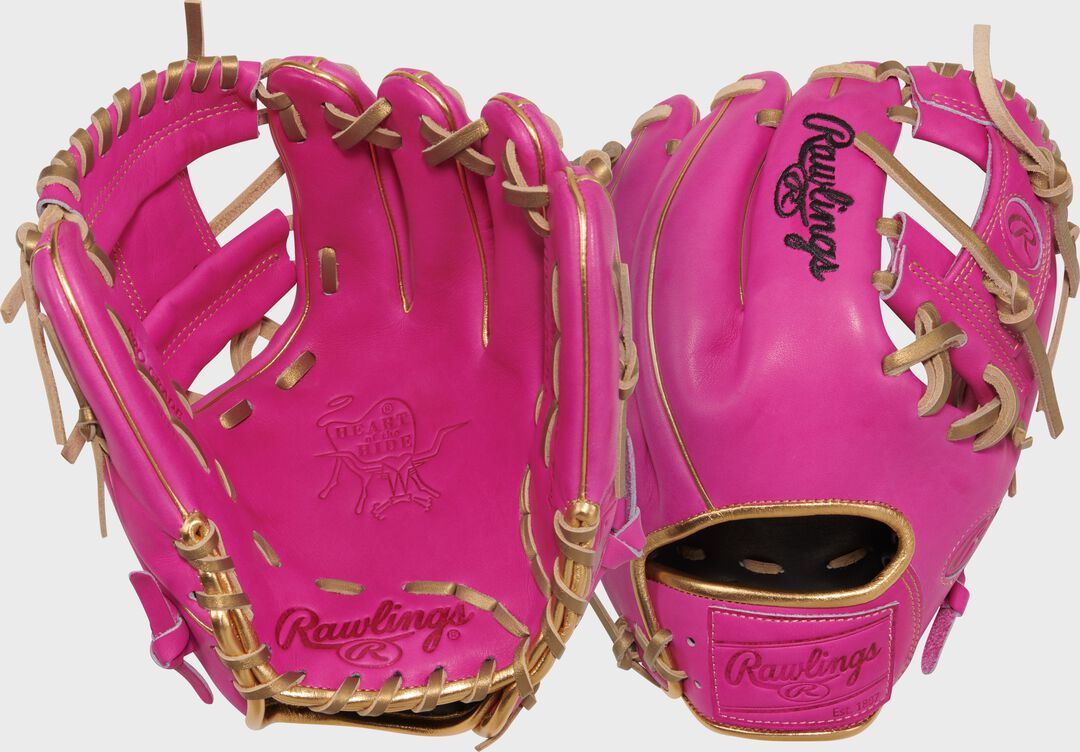 Exclusive 11.5-Inch R2G Heart of the Hide Berry Infield Glove Right Hand Throw