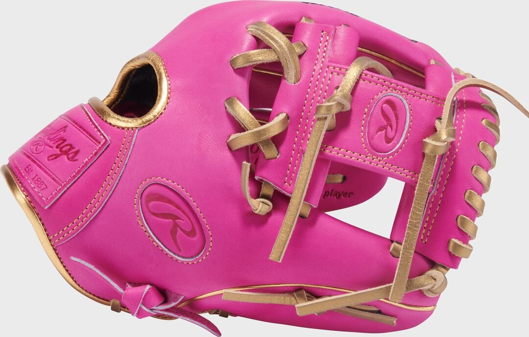 Exclusive 11.5-Inch R2G Heart of the Hide Berry Infield Glove Right Hand Throw - Image 3