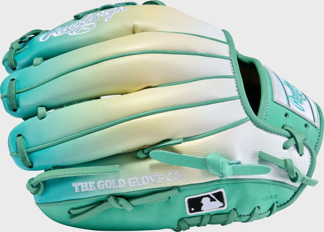 Exclusive Heart of the Hide 11.5-Inch Mint/Camel infield Glove Right Hand Throw - Image 5