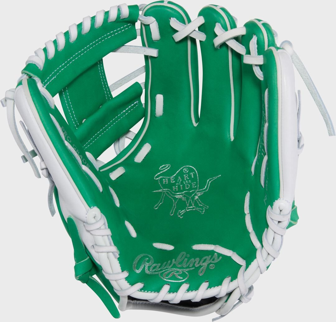 Exclusive Heart of the Hide 11.5-Inch Kelly Green Infield Glove Right Hand Throw - Image 5