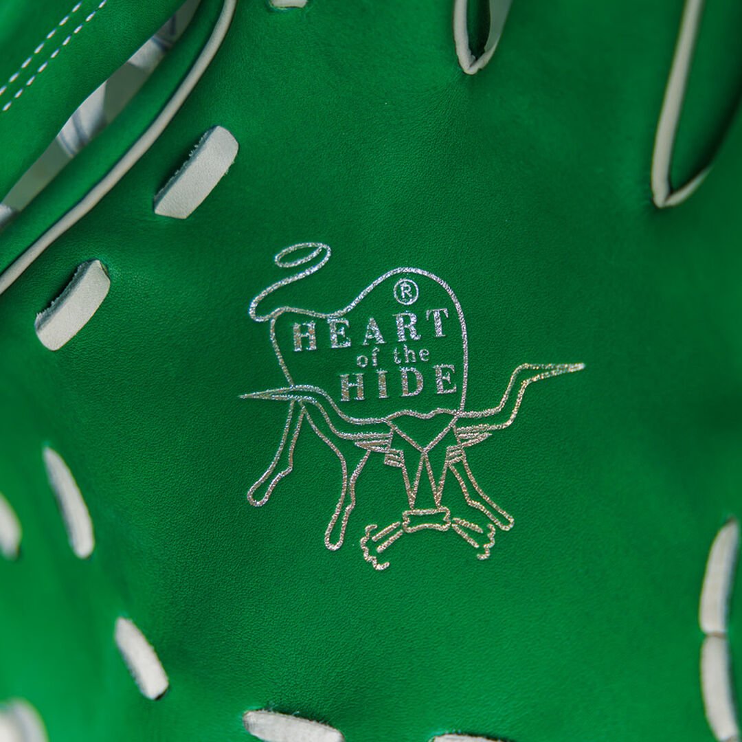 Exclusive Heart of the Hide 11.5-Inch Kelly Green Infield Glove Right Hand Throw - Image 11