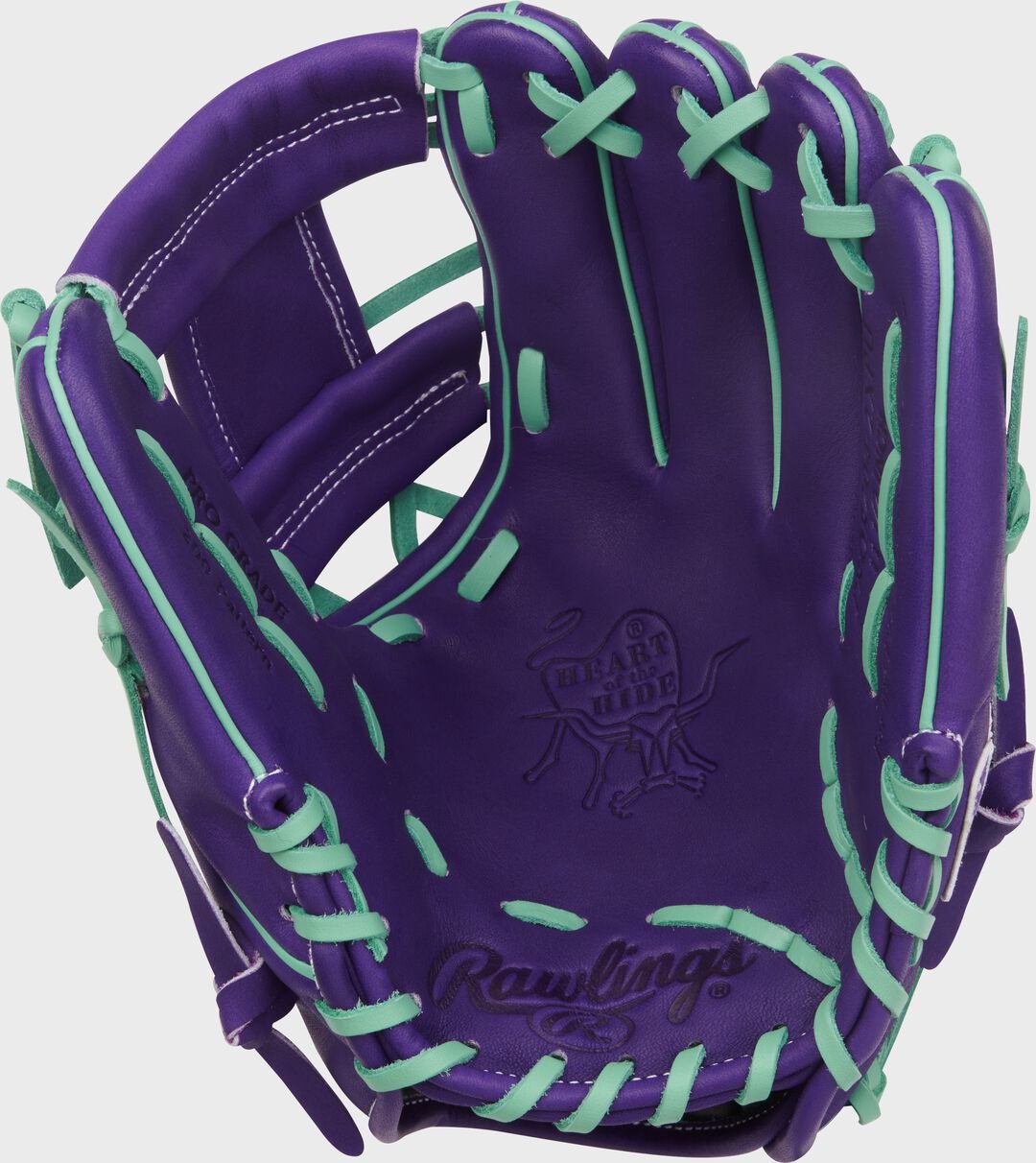 Heart of the Hide 11.5-Inch Purple Infield Glove Right Hand Throw - Image 4