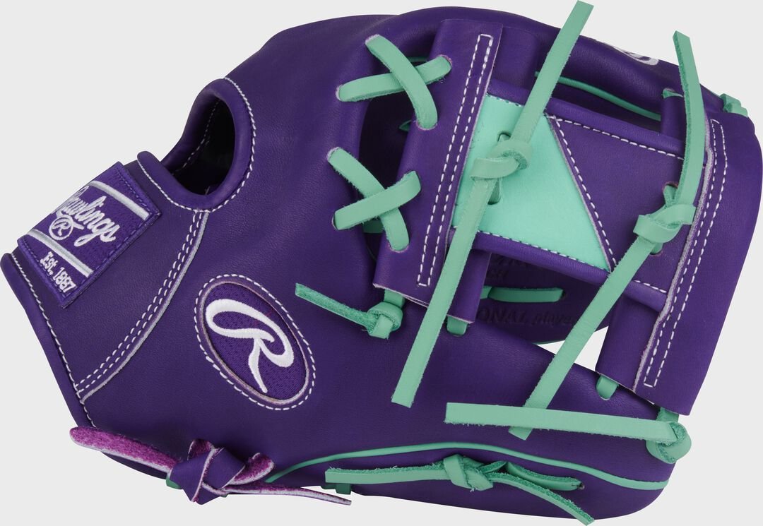 Heart of the Hide 11.5-Inch Purple Infield Glove Right Hand Throw - Image 2