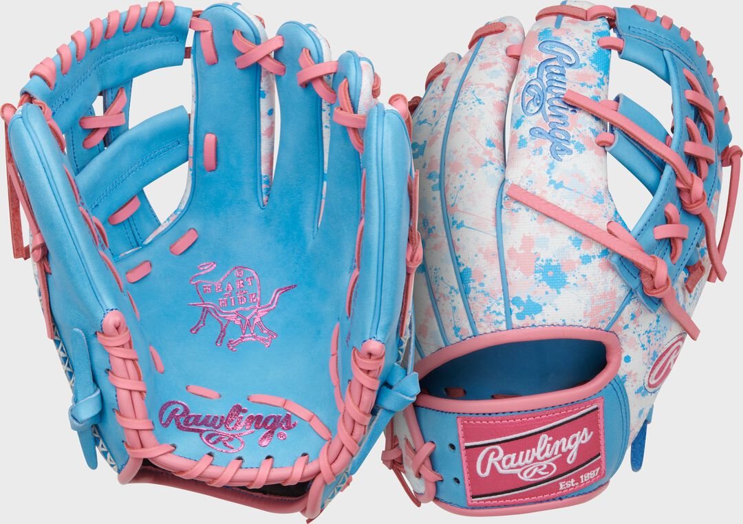 Heart of the Hide Spatter Print Speed Shell Infield Glove Right Hand Throw