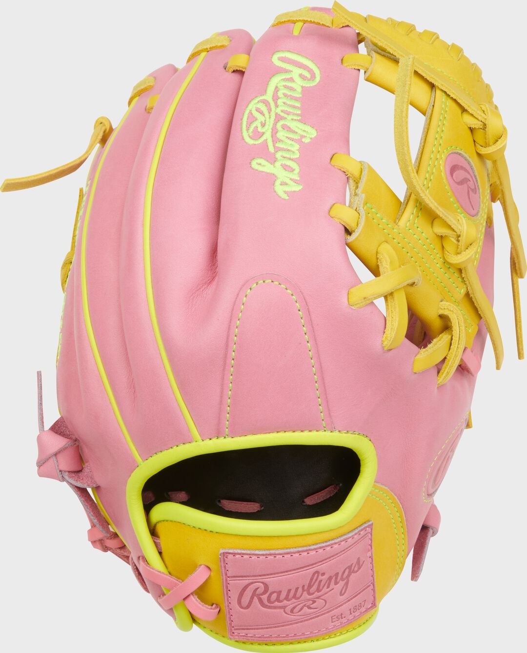 Heart of the Hide ContoUR Fit 11.5-Inch Pink Infield Glove Right Hand Throw - Image 3