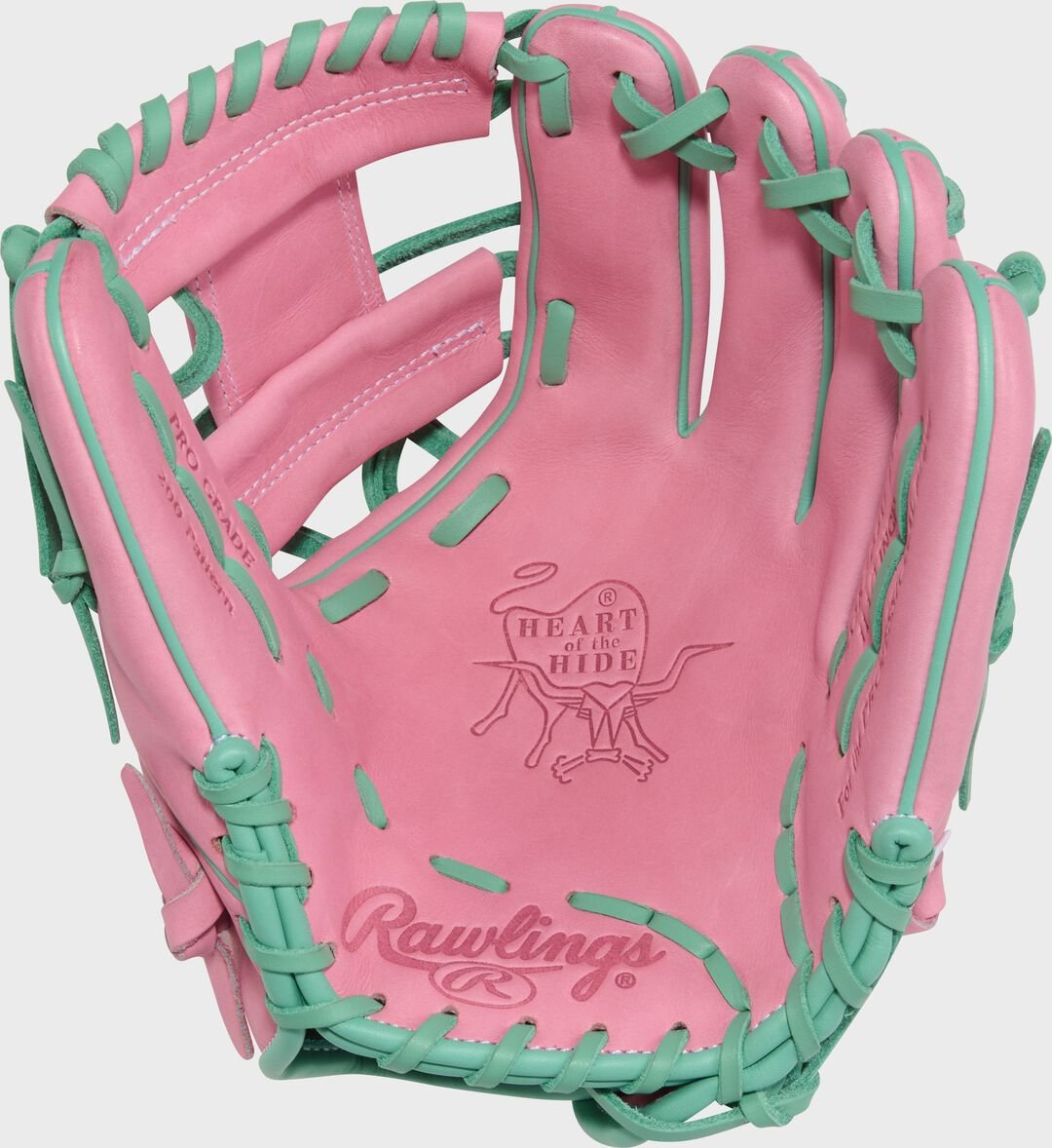 11.5" Heart of the Hide ContoUR Fit Pink Infield Glove Right Hand Throw - Image 4