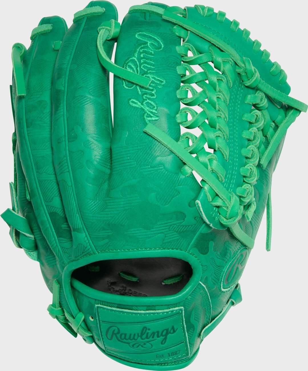 Rawlings HOH ColorSync 10 Kelly Green Camo 11.75-Inch Glove - Image 3