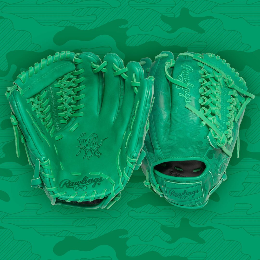 Rawlings HOH ColorSync 10 Kelly Green Camo 11.75-Inch Glove