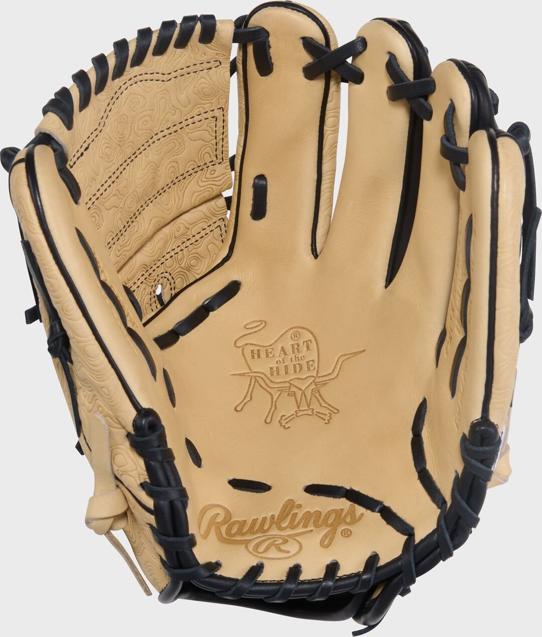 Heart of the Hide 11.75-inch Topo Print Wing Tip Glove - Image 5