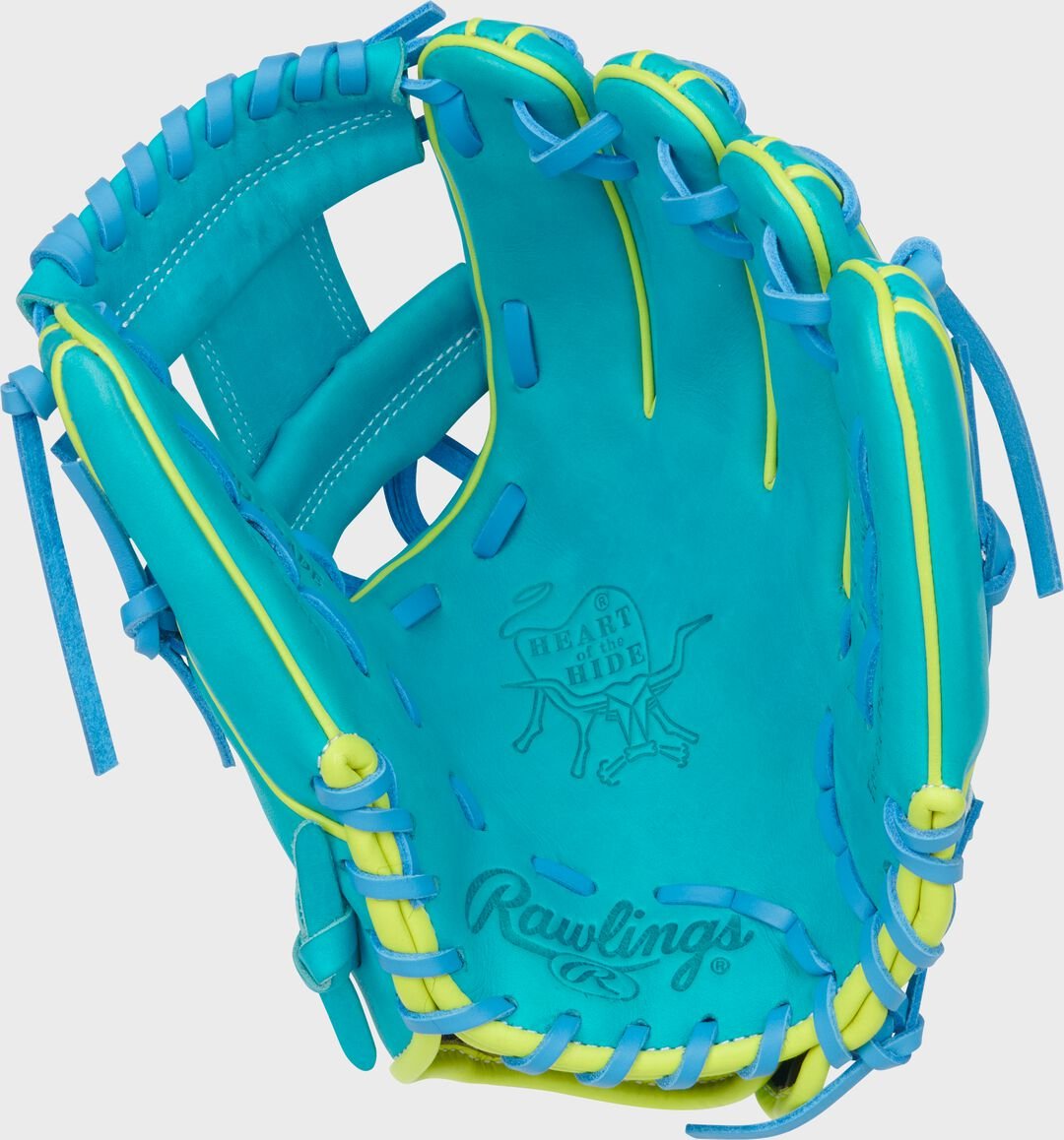 Heart of the Hide ContoUR Fit 11.5-Inch Teal Infield Glove - Image 4
