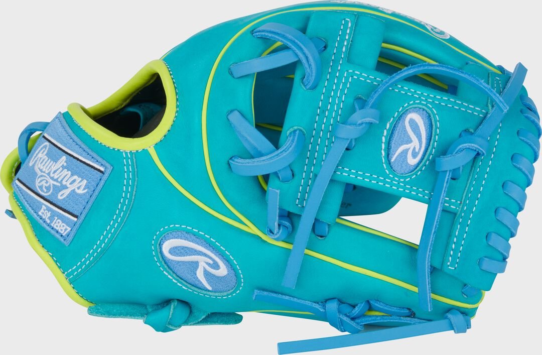 Heart of the Hide ContoUR Fit 11.5-Inch Teal Infield Glove - Image 2