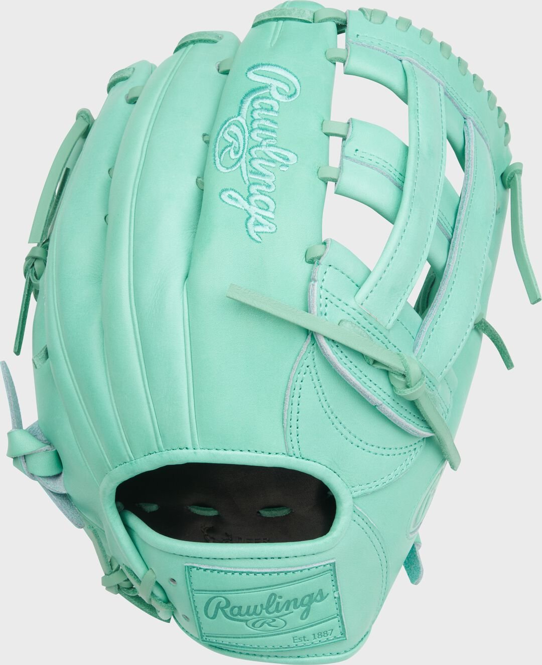 Heart of the Hide 12.75-Inch Mint Outfield Glove - Image 3