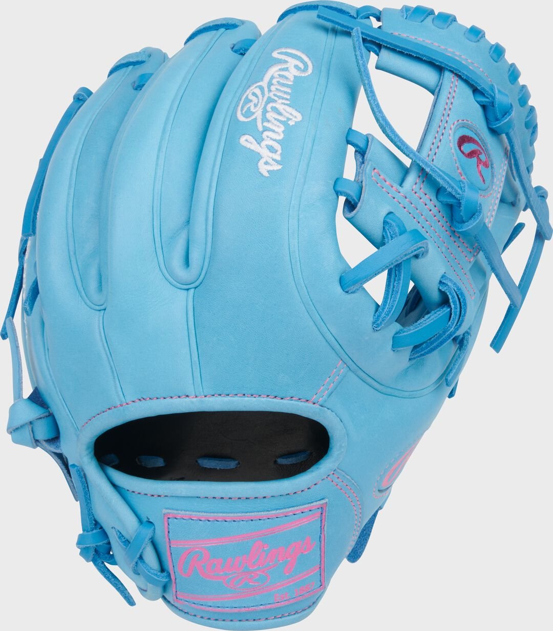 Heart of the Hide 11.5-Inch Columbia Blue Infield Glove Right Hand Throw - Image 3