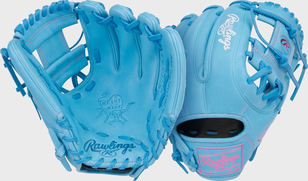 Heart of the Hide 11.5-Inch Columbia Blue Infield Glove Right Hand Throw