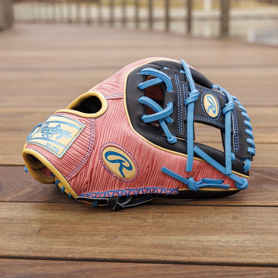 Rawlings Wood-Grain Exclusive 11.5 Inch Infield Glove Right Hand Throw - Image 2
