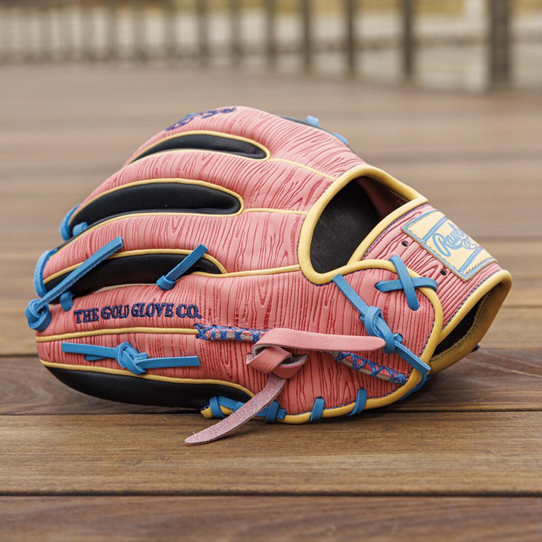 Rawlings Wood-Grain Exclusive 11.5 Inch Infield Glove Right Hand Throw - Image 9
