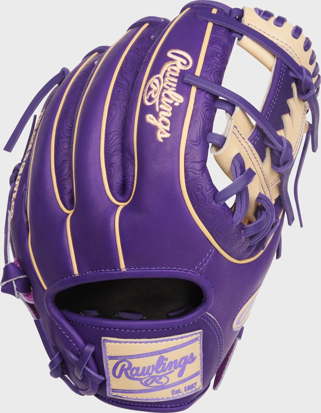 Heart of the Hide 11.75-Inch Purple Infield Glove Right Hand Throw - Image 3