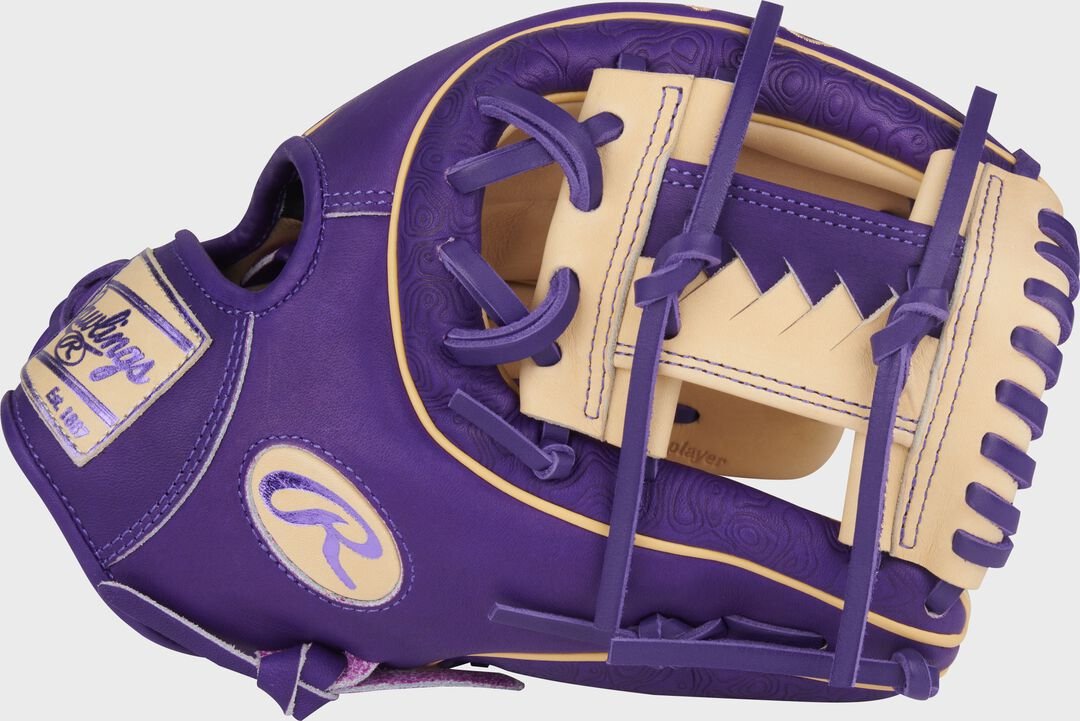 Heart of the Hide 11.75-Inch Purple Infield Glove Right Hand Throw - Image 2