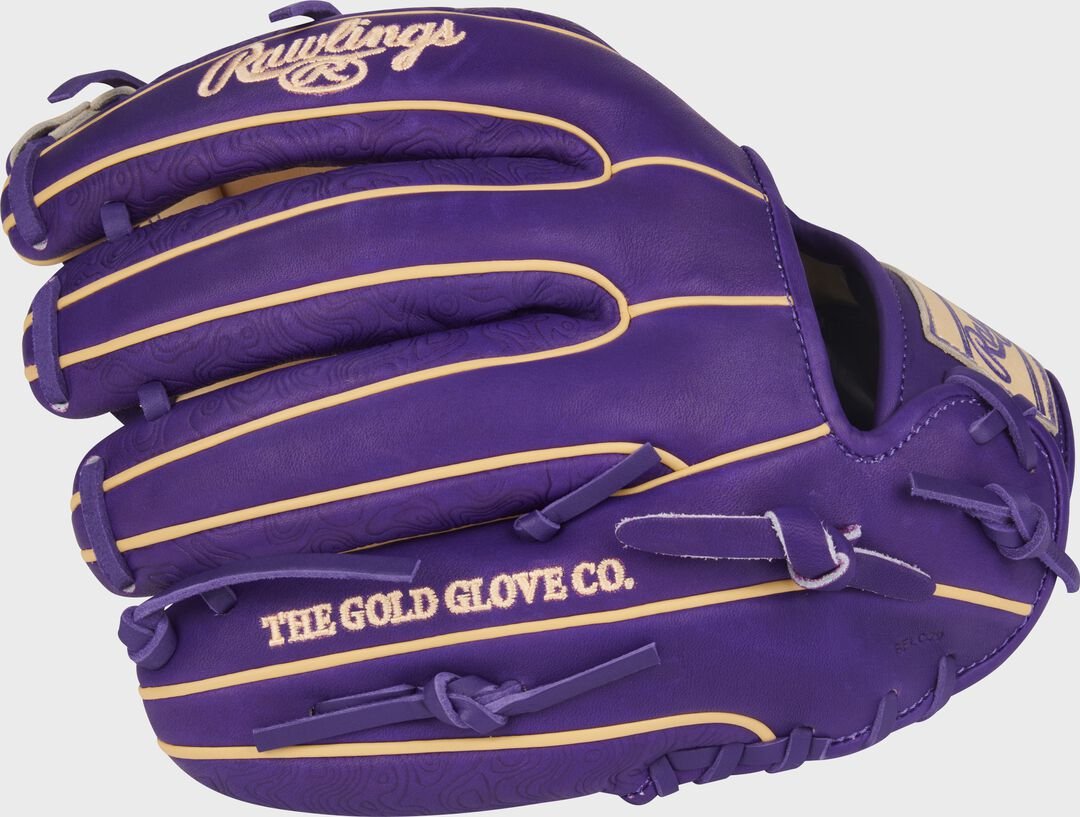 Heart of the Hide 11.75-Inch Purple Infield Glove Right Hand Throw - Image 5