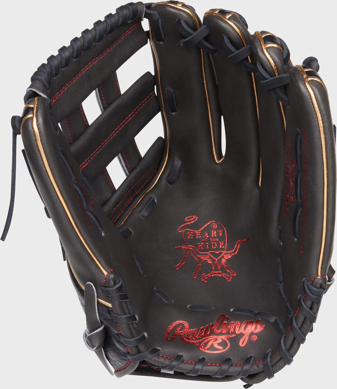 Heart of the Hide 12.75-Inch Croc Outfield Glove - Image 4