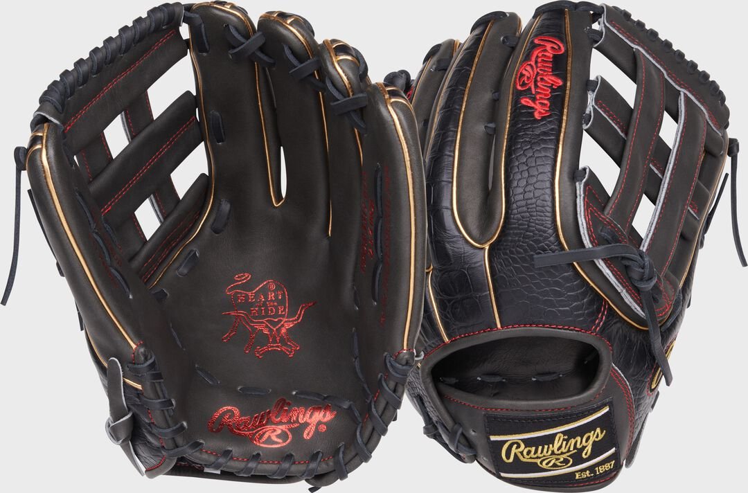 Heart of the Hide 12.75-Inch Croc Outfield Glove