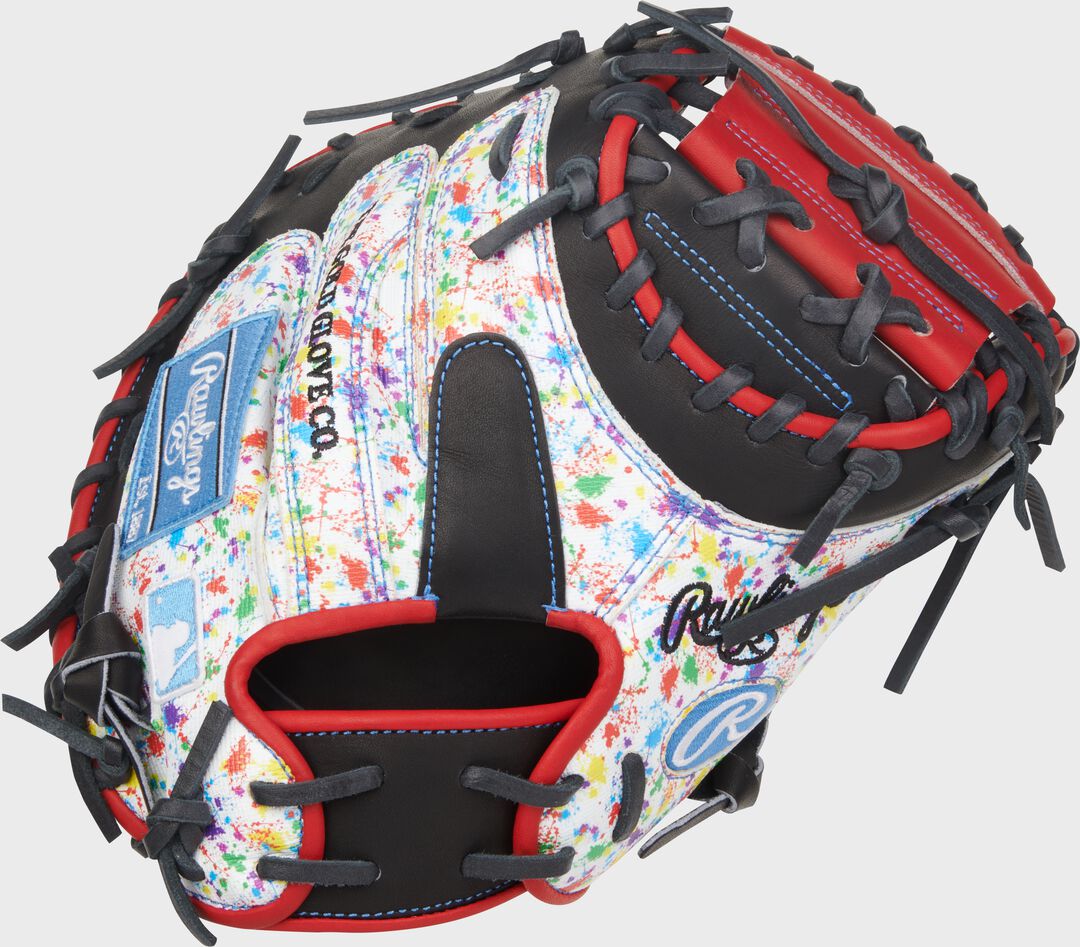 Heart of the Hide 33.5-Inch Splatter Catcher's Mitt Right Hand Throw - Image 3