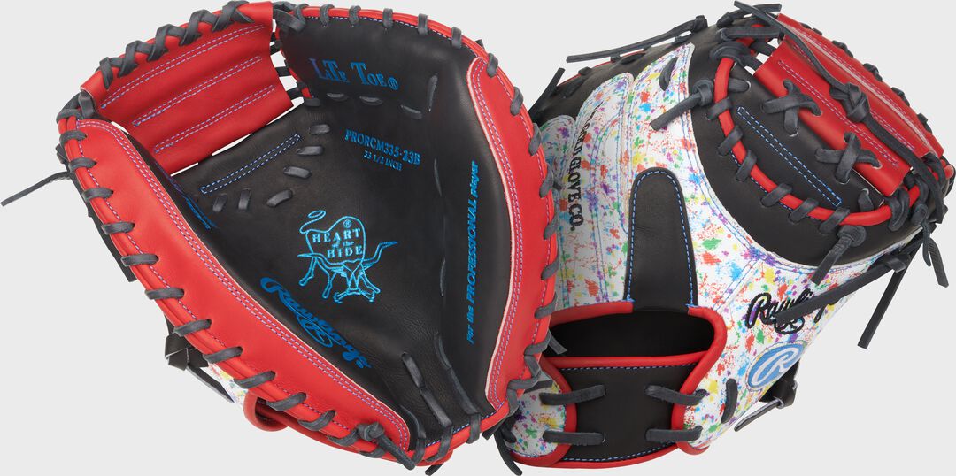 Heart of the Hide 33.5-Inch Splatter Catcher's Mitt Right Hand Throw