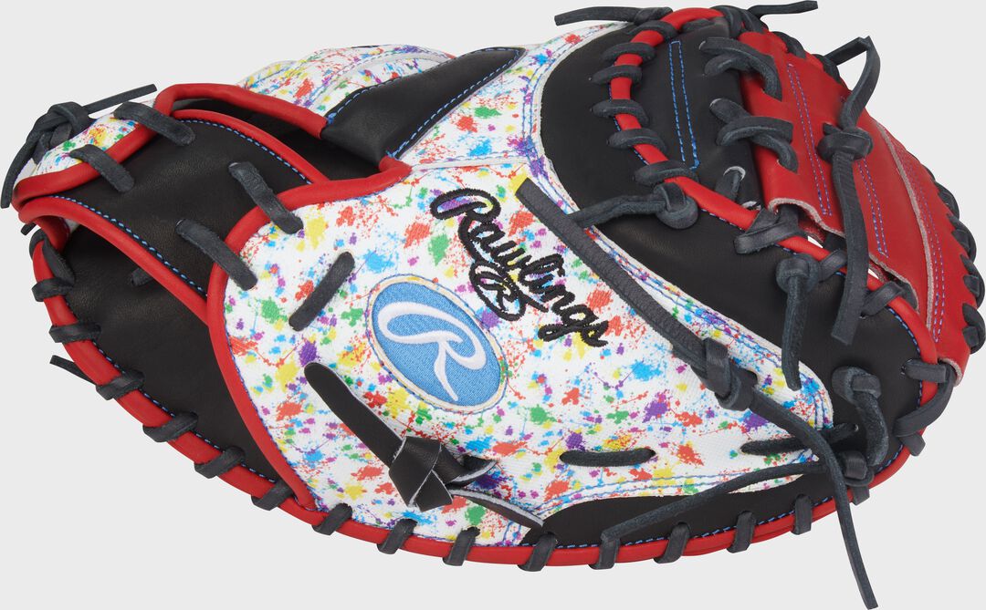Heart of the Hide 33.5-Inch Splatter Catcher's Mitt Right Hand Throw - Image 2