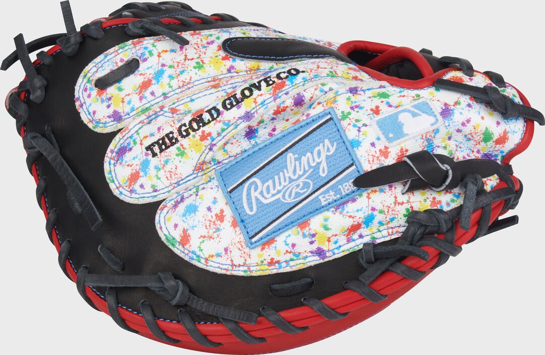 Heart of the Hide 33.5-Inch Splatter Catcher's Mitt Right Hand Throw - Image 5
