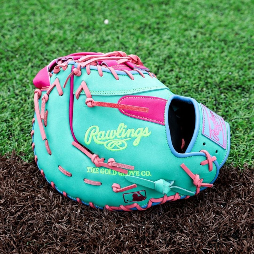 Rawlings HOH ColorSync 10 Berry Mint 13-Inch First Base Mitt - Image 6