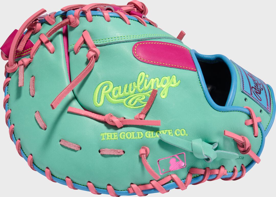 Rawlings HOH ColorSync 10 Berry Mint 13-Inch First Base Mitt - Image 10