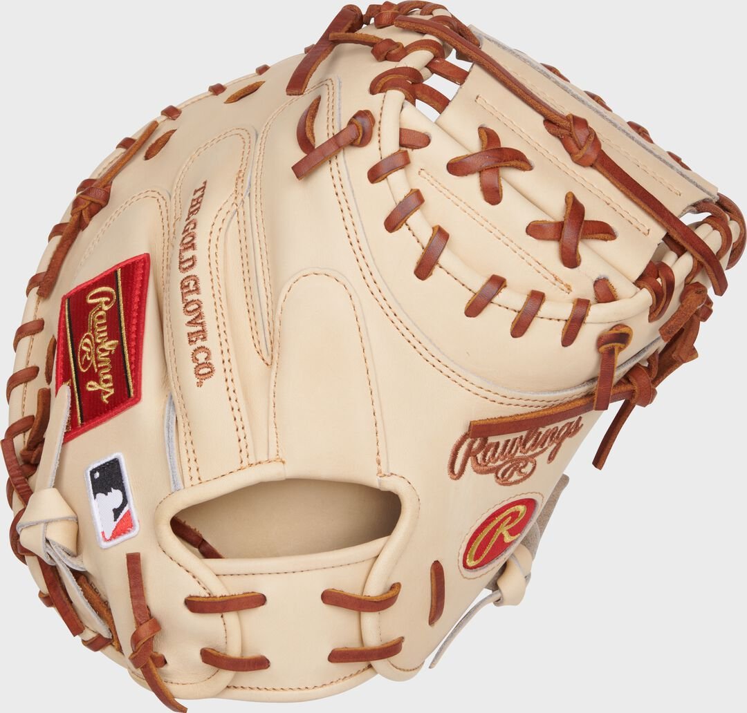 Heart of the Hide 34" Camel Catcher's Mitt Right Hand Throw - Image 3