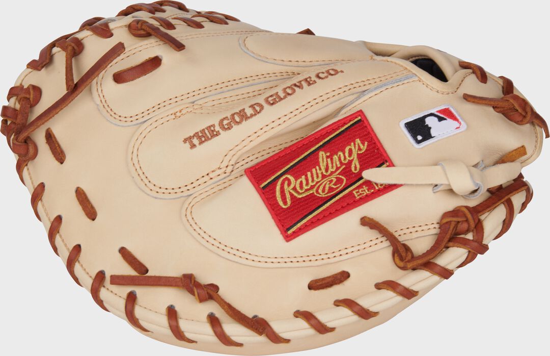 Heart of the Hide 34" Camel Catcher's Mitt Right Hand Throw - Image 5