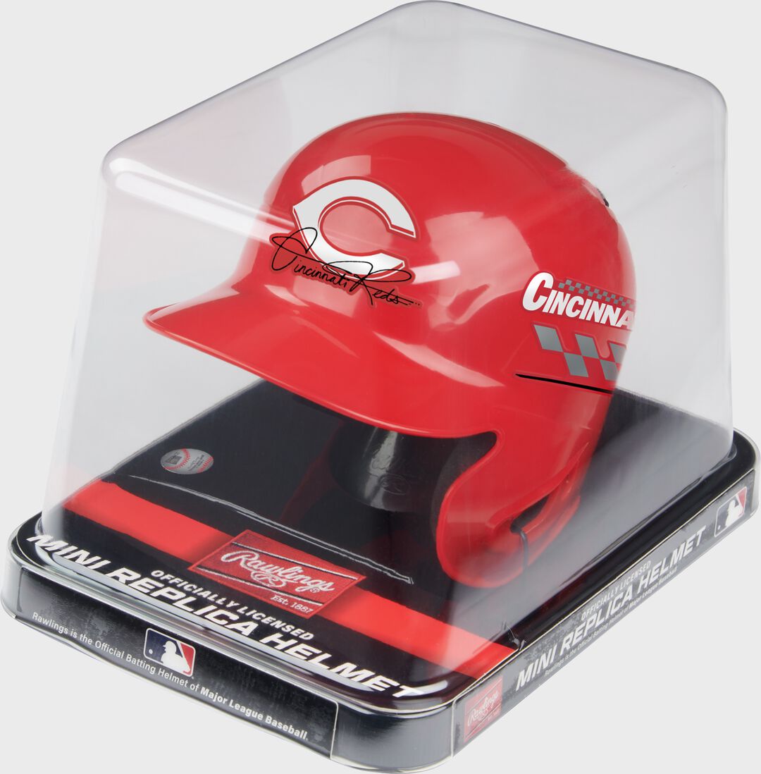 MLB Cincinnati Reds Speedway Classic Mini Replica Helmet - Image 2