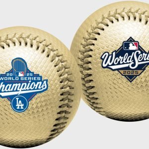 2025 Los Angeles Dodgers World Series Champions Gold Replica Baseball