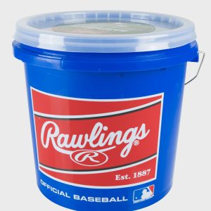 Bucket of 24 R12U Game Baseballs
