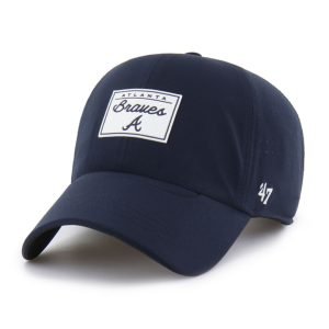 Atlanta Braves Rawlings '47 Brand Clean Up Hat