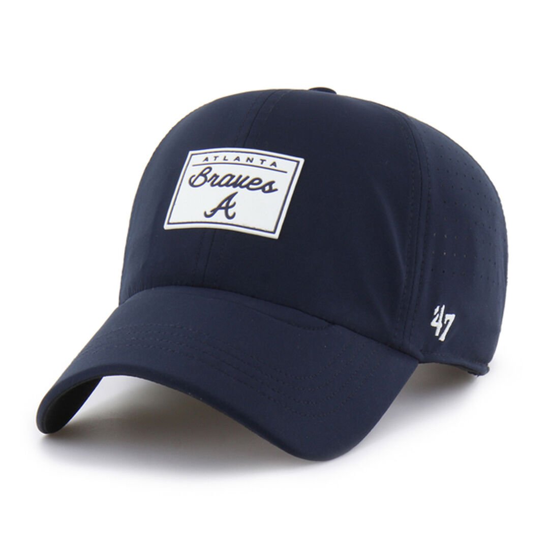 Atlanta Braves Rawlings '47 Brand Clean Up Hat