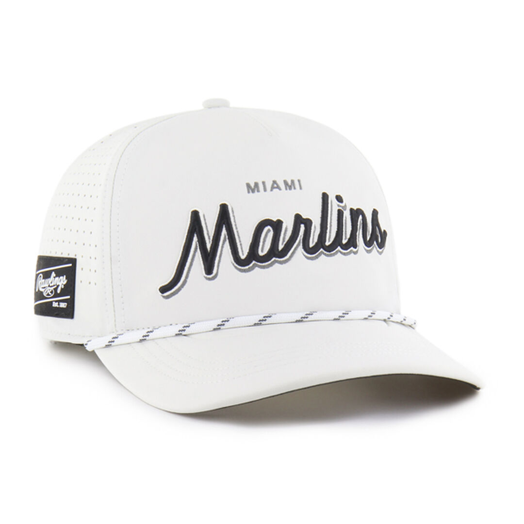 Miami Marlins Rawlings '47 Brand Hitch Hat - Image 3