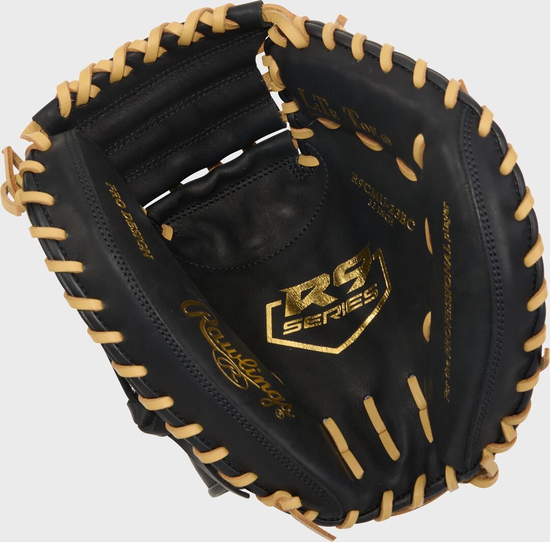Rawlings R9 ContoUR 32-Inch Catcher's Mitt Right Hand Throw - Image 4