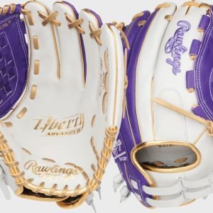 Liberty Advanced Color Series 12 in Fastpitch Glove White/Purple